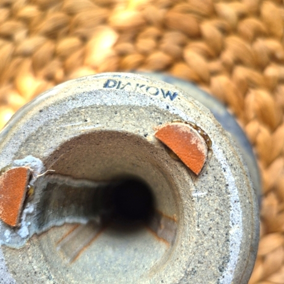 Vintage Pottery Candle Stick - Picture 2 of 6